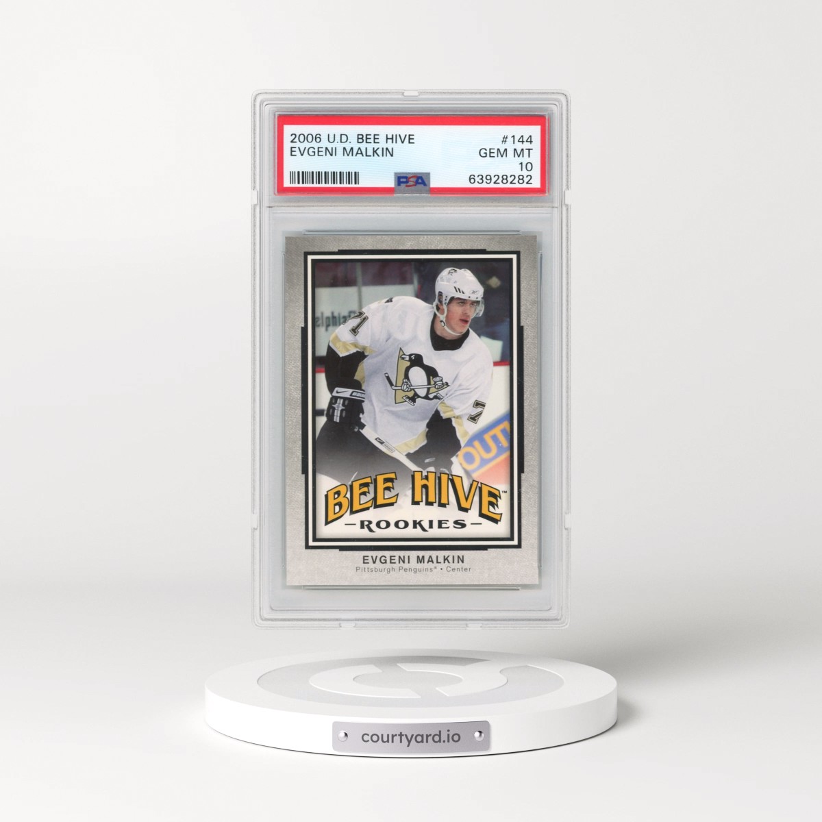 2006 Upper Deck Bee Hive #144 Evgeni Malkin (PSA 10 GEM MINT)
