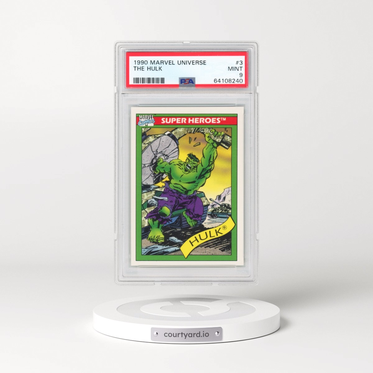 1990 Marvel Universe The Hulk #3 PSA 9