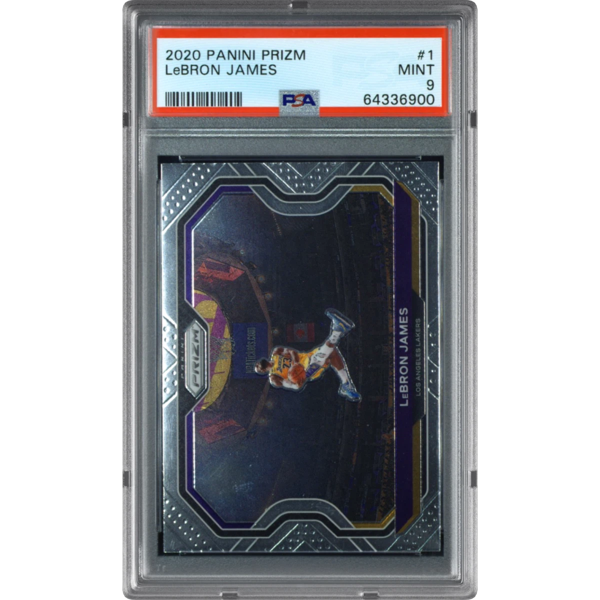 2020 Panini Prizm #1 LeBron James (PSA 9 MINT)
