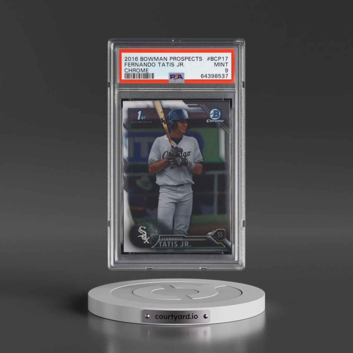 2016 Bowman Prospects #BCP17 Fernando Tatis Jr. - Chrome (PSA 9 MINT)