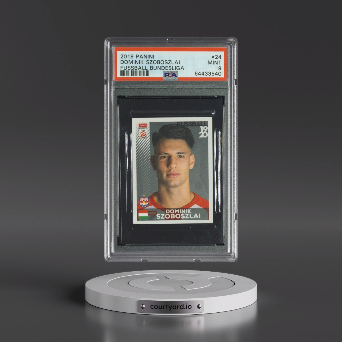 2019 Panini Fussball Bundesliga #24 Dominik Szoboszlai (PSA 9 MINT)