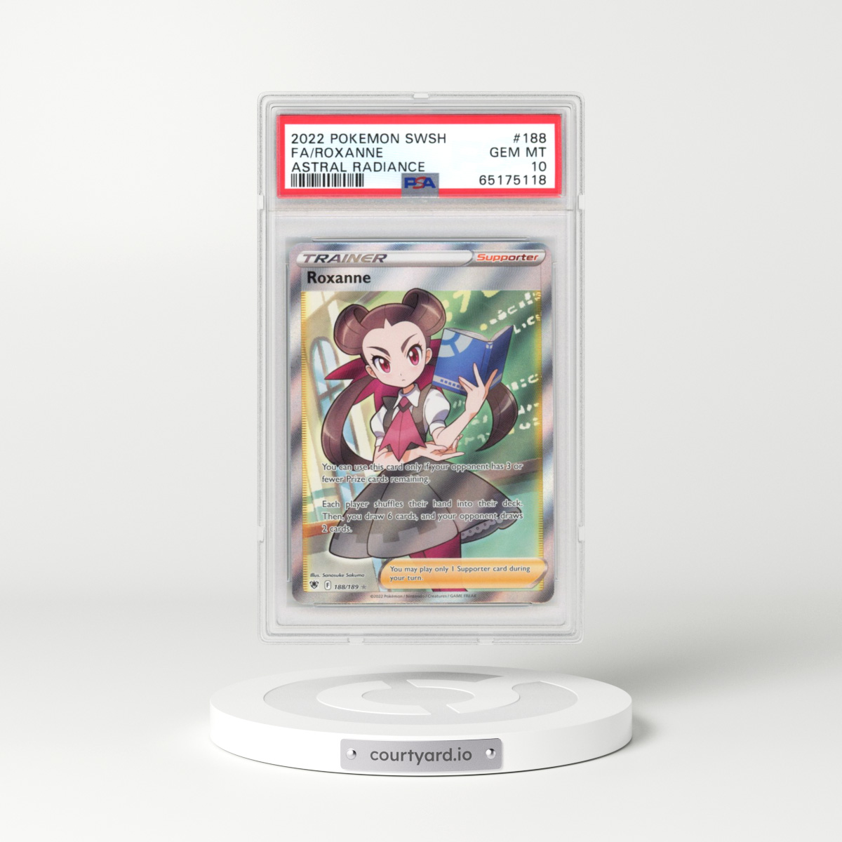 2022 Astral Radiance #188 Roxanne (PSA 10 GEM MINT)