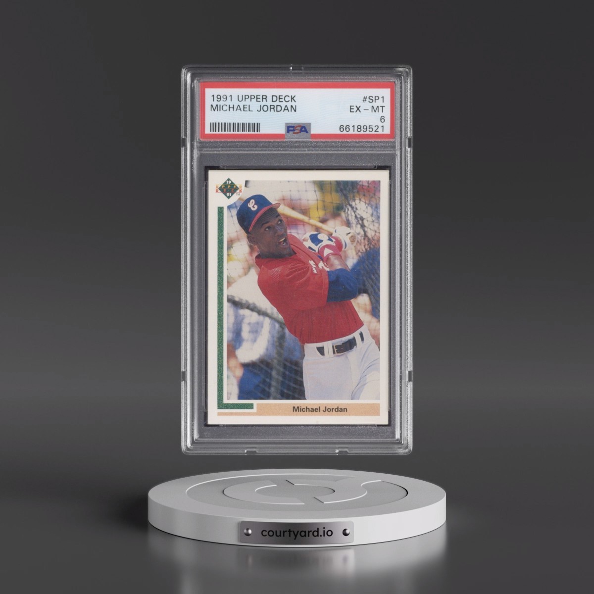 1991 Upper Deck #SP1 Michael Jordan (PSA 6 EX-MT)