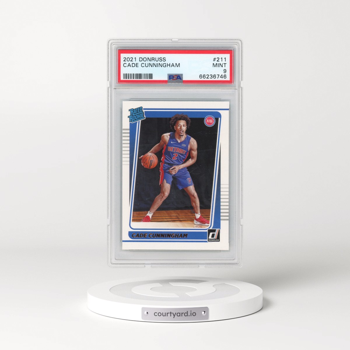 2021 Panini Donruss #211 Cade Cunningham (PSA 9 MINT)