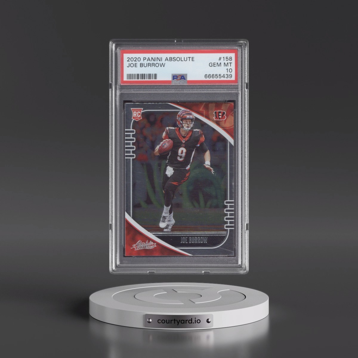 2020 Panini Absolute #158 Joe Burrow (PSA 10 GEM MINT)