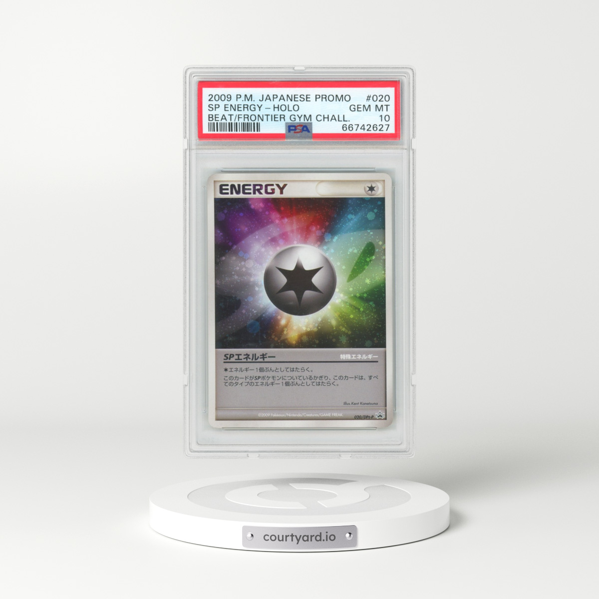 2009 Pokémon Promo #020 SP Energy - Holo Beat of the Frontier Gym Challenge (PSA 10 GEM MINT)