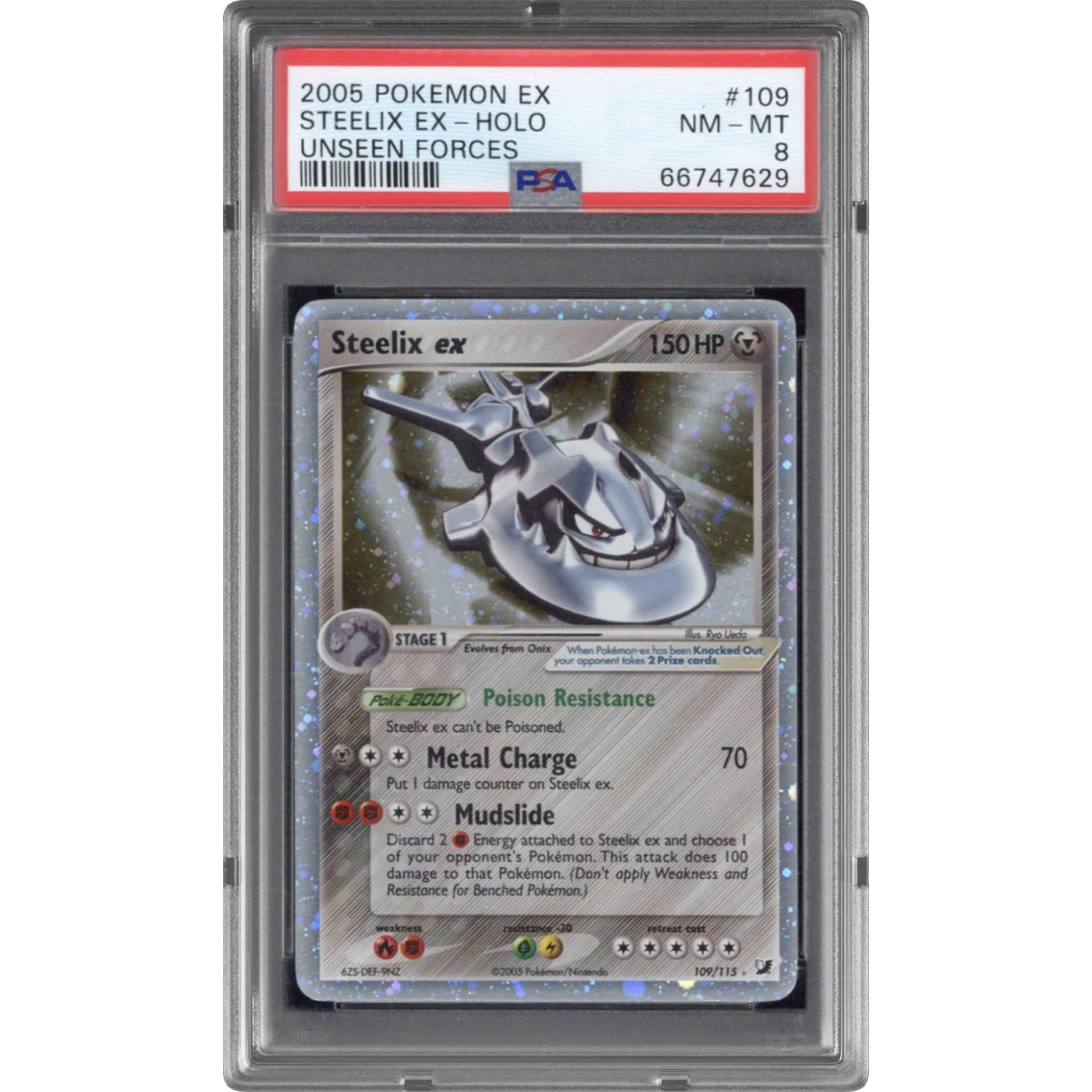 Steelix EX card artwork