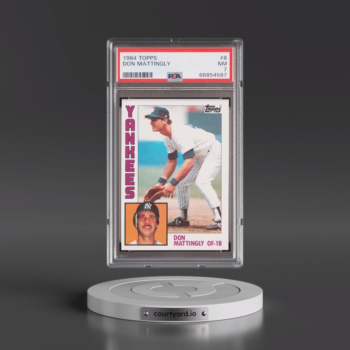 1984 Topps #8 Don Mattingly (PSA 7 NM)