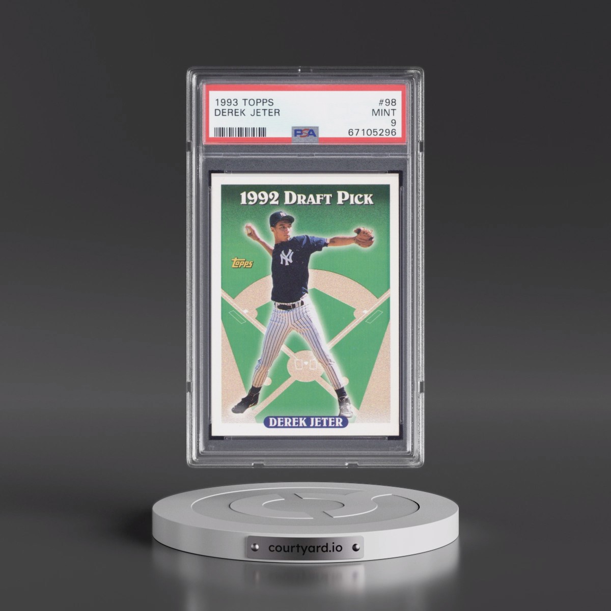 1993 Topps #98 Derek Jeter (PSA 9 MINT)