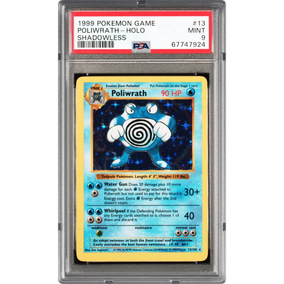 Poliwrath card artwork