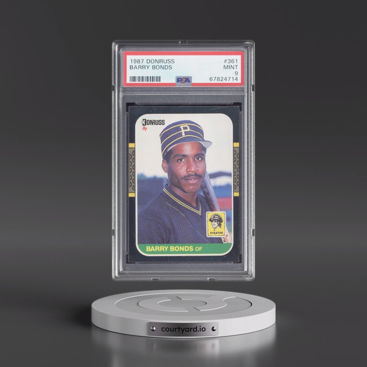 1987 Donruss #361 Barry Bonds (PSA 9 MINT)