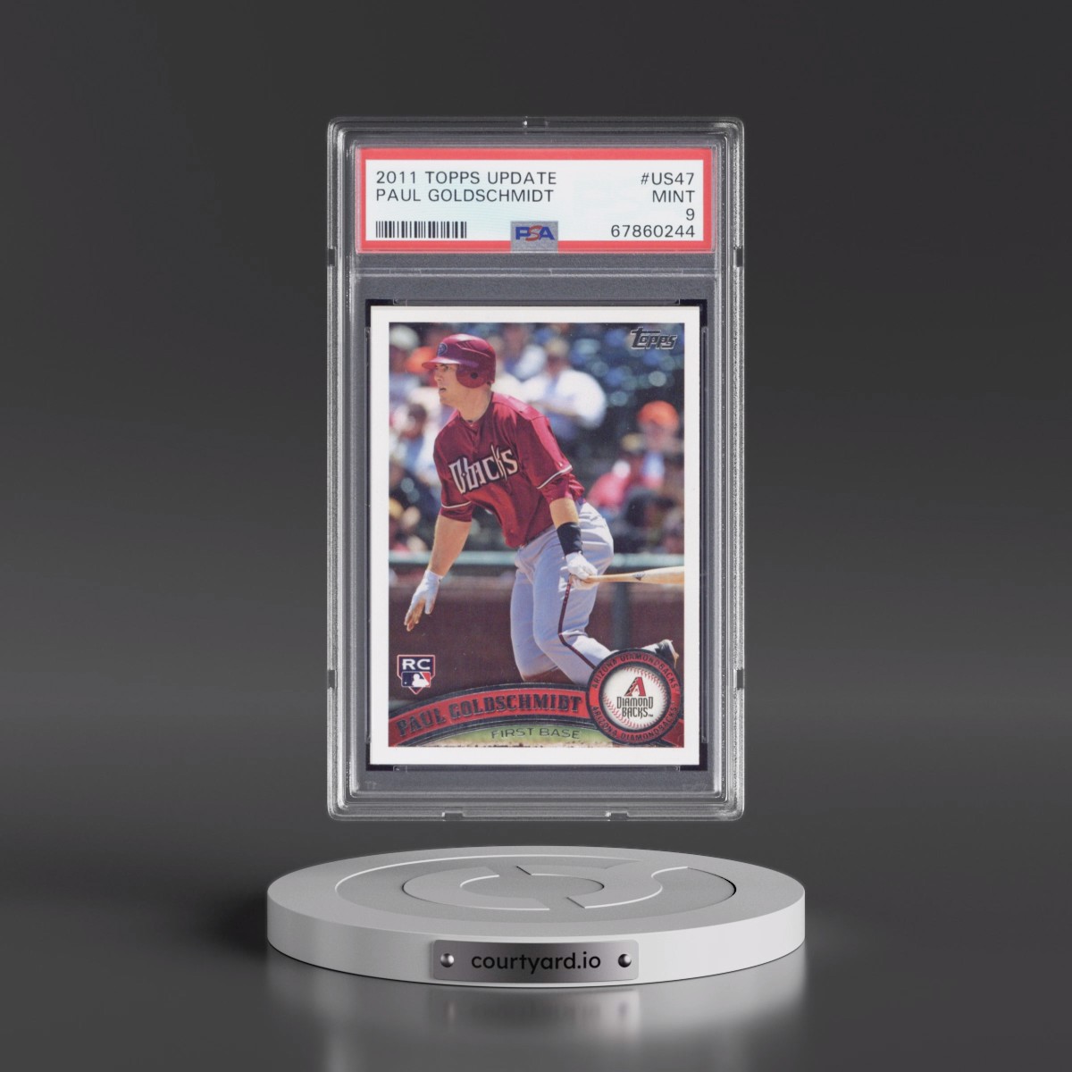 2011 Topps Update #US47 Paul Goldschmidt (PSA 9 MINT)