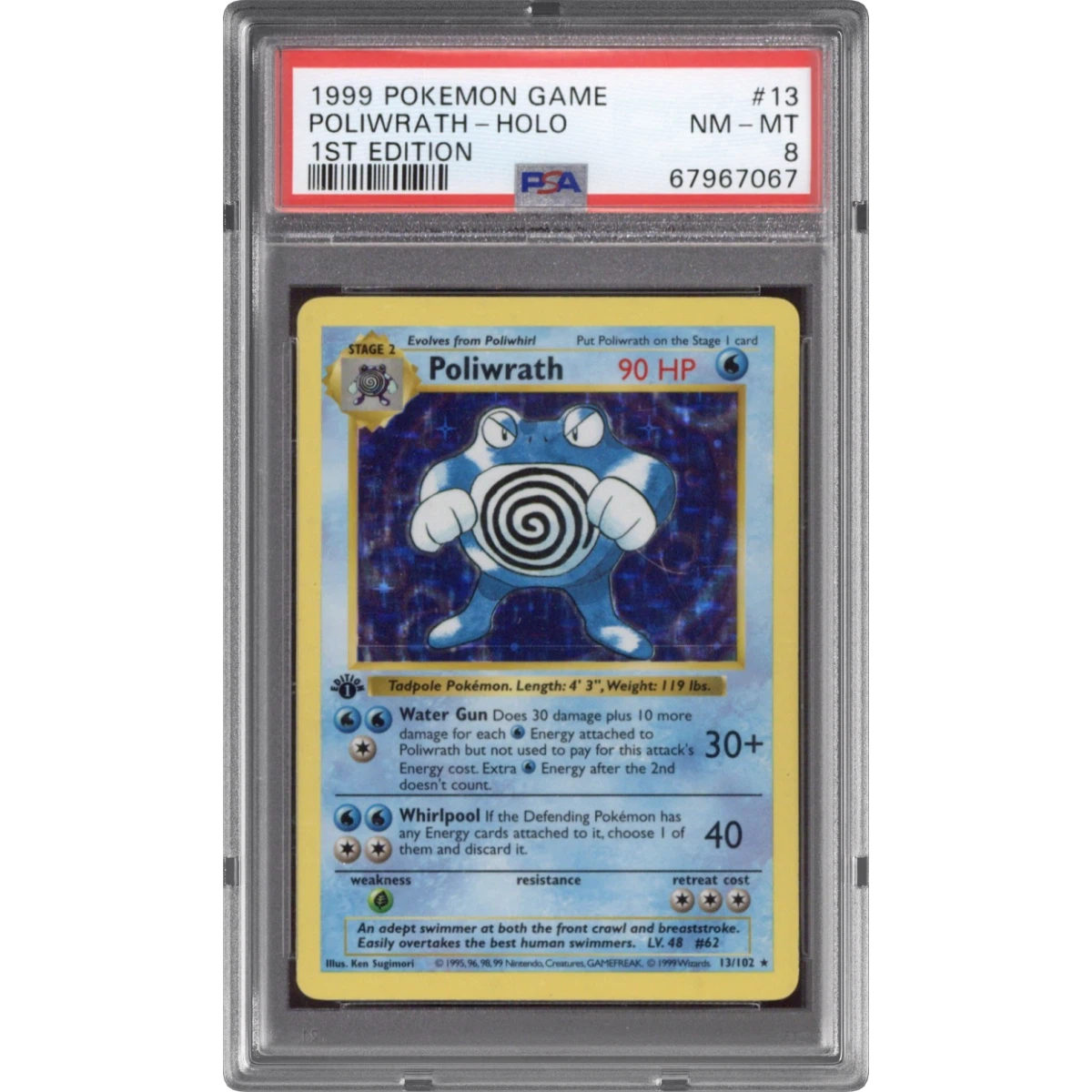 Poliwrath card artwork