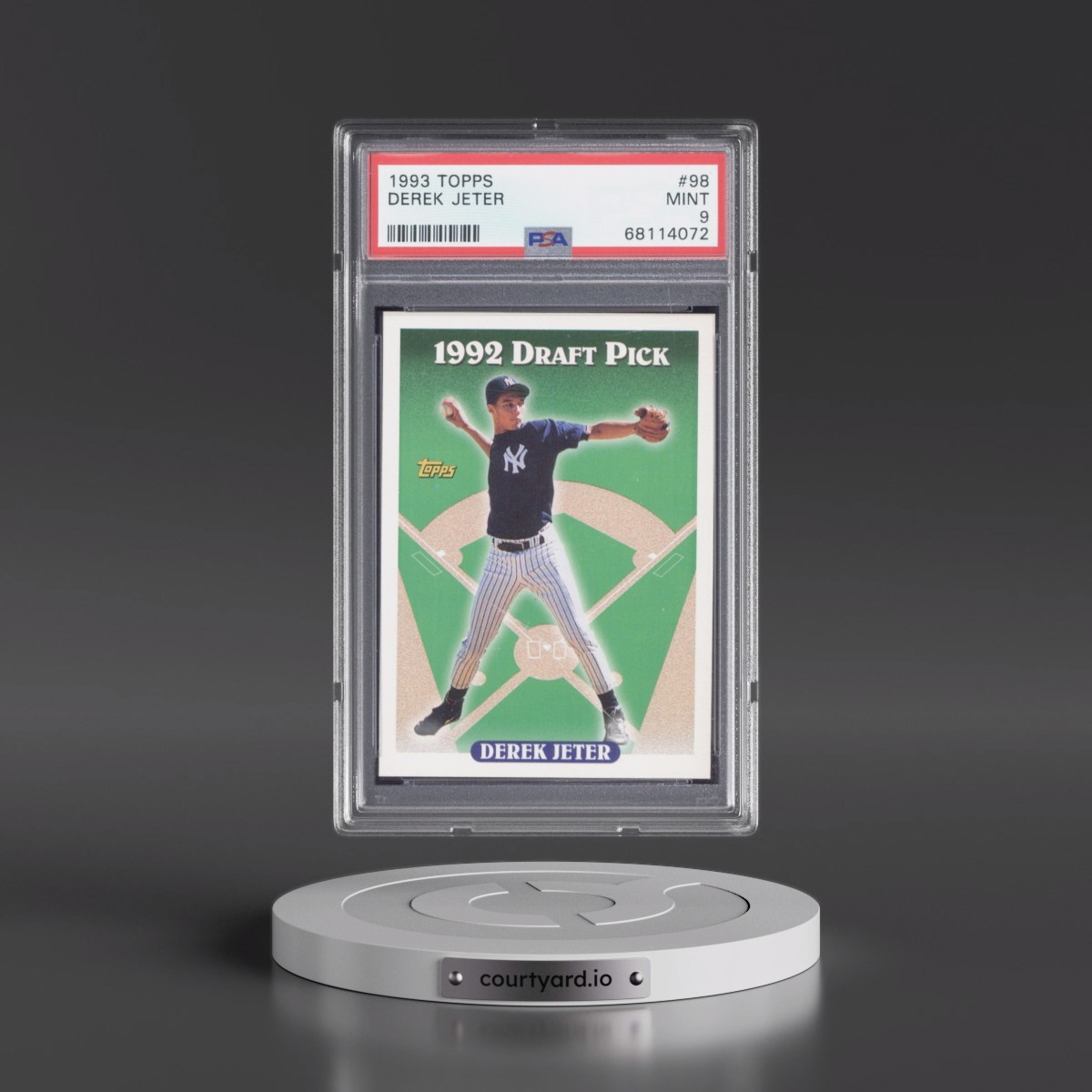 1993 Topps #98 Derek Jeter (PSA 9 MINT)