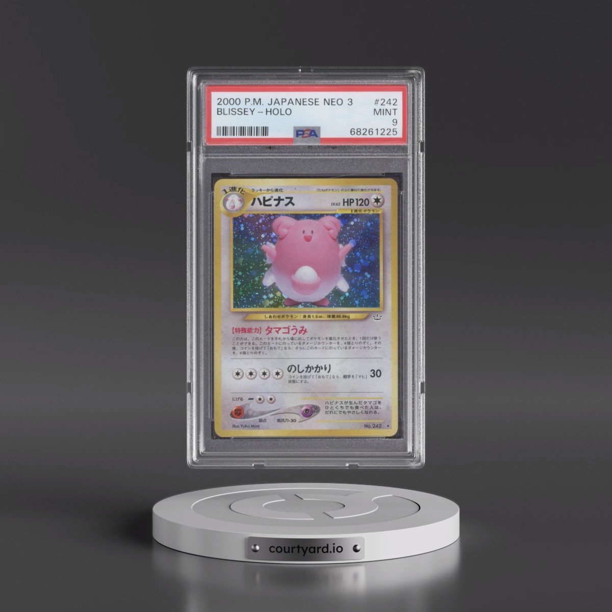 2000 Pokémon Neo 3 #242 Blissey - Holo (PSA 9 MINT)