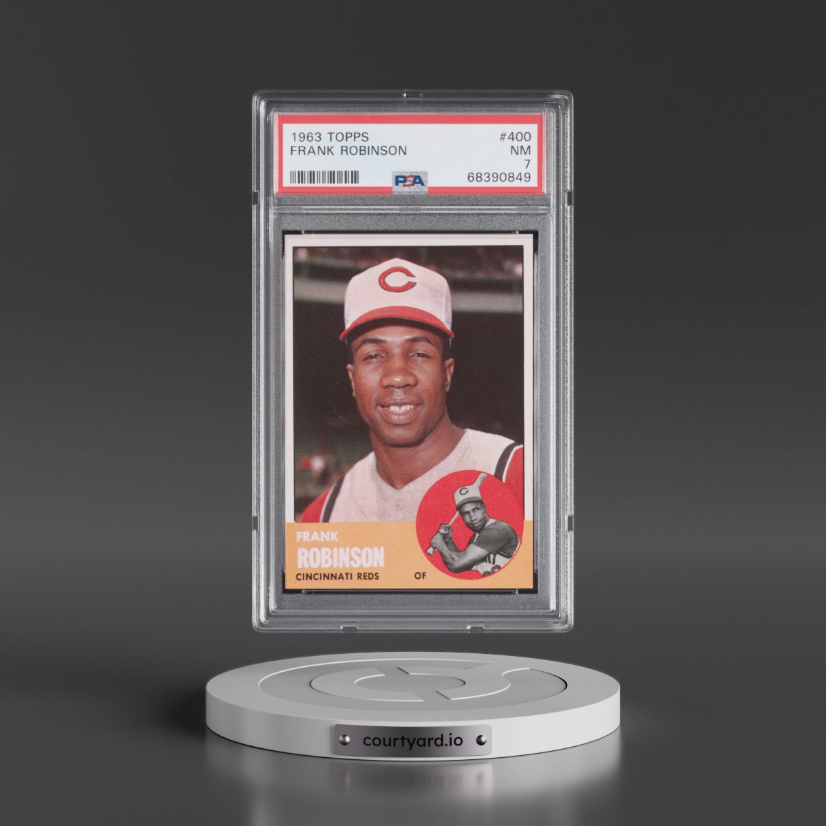 1963 Topps #400 Frank Robinson (PSA 7 NM)