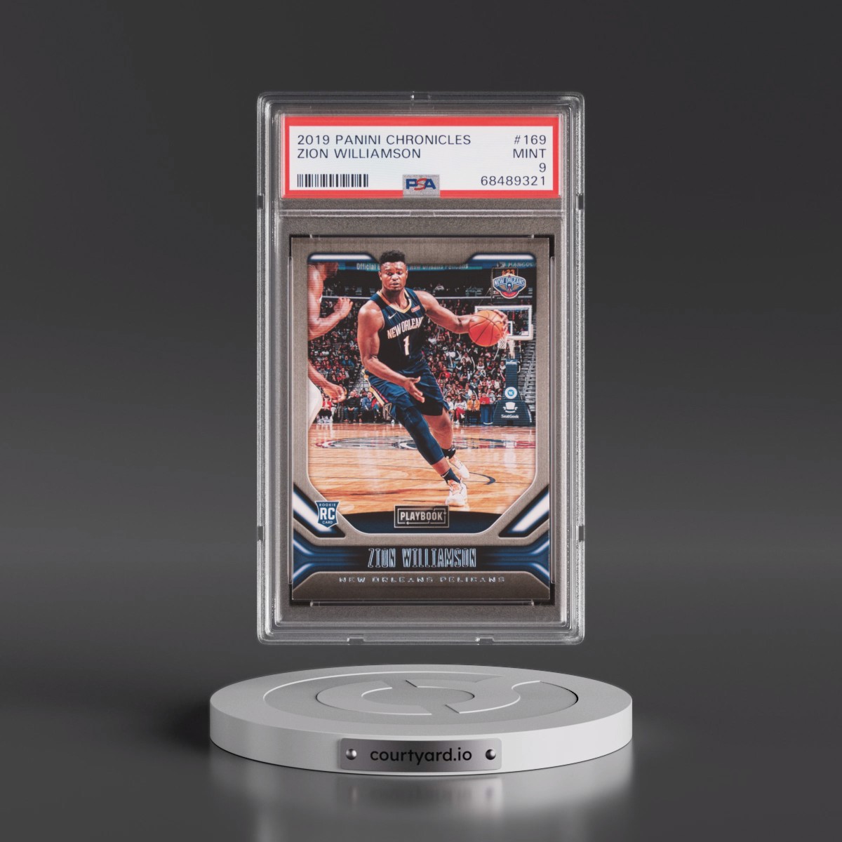 2019 Panini Chronicles #169 Zion Williamson (PSA 9 MINT)