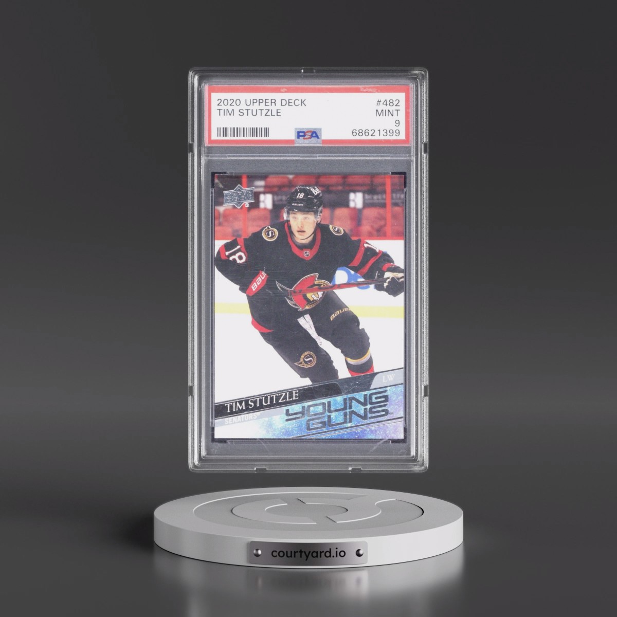 2020 Upper Deck #482 Tim Stutzle (PSA 9 MINT)