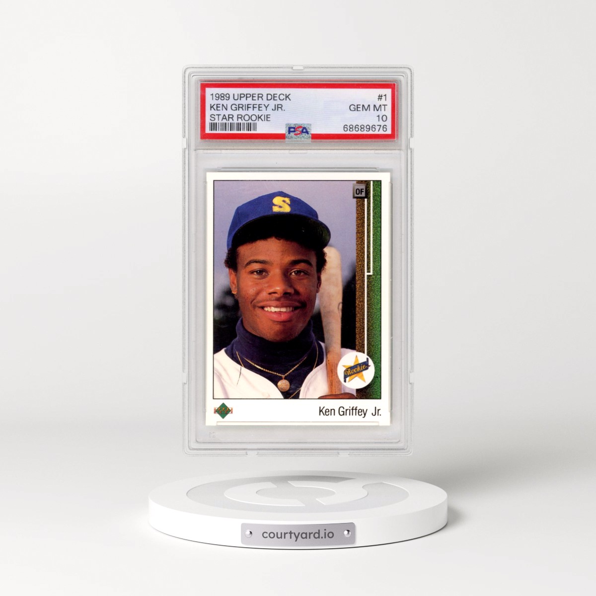 1989 Upper Deck #1 Ken Griffey Jr - Star Rookie (PSA 10 GEM MINT)