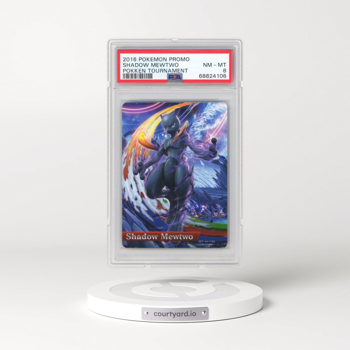 2016 Pokémon Promo Pokken Tournament Shadow Mewtwo (PSA 8 NM-MT)