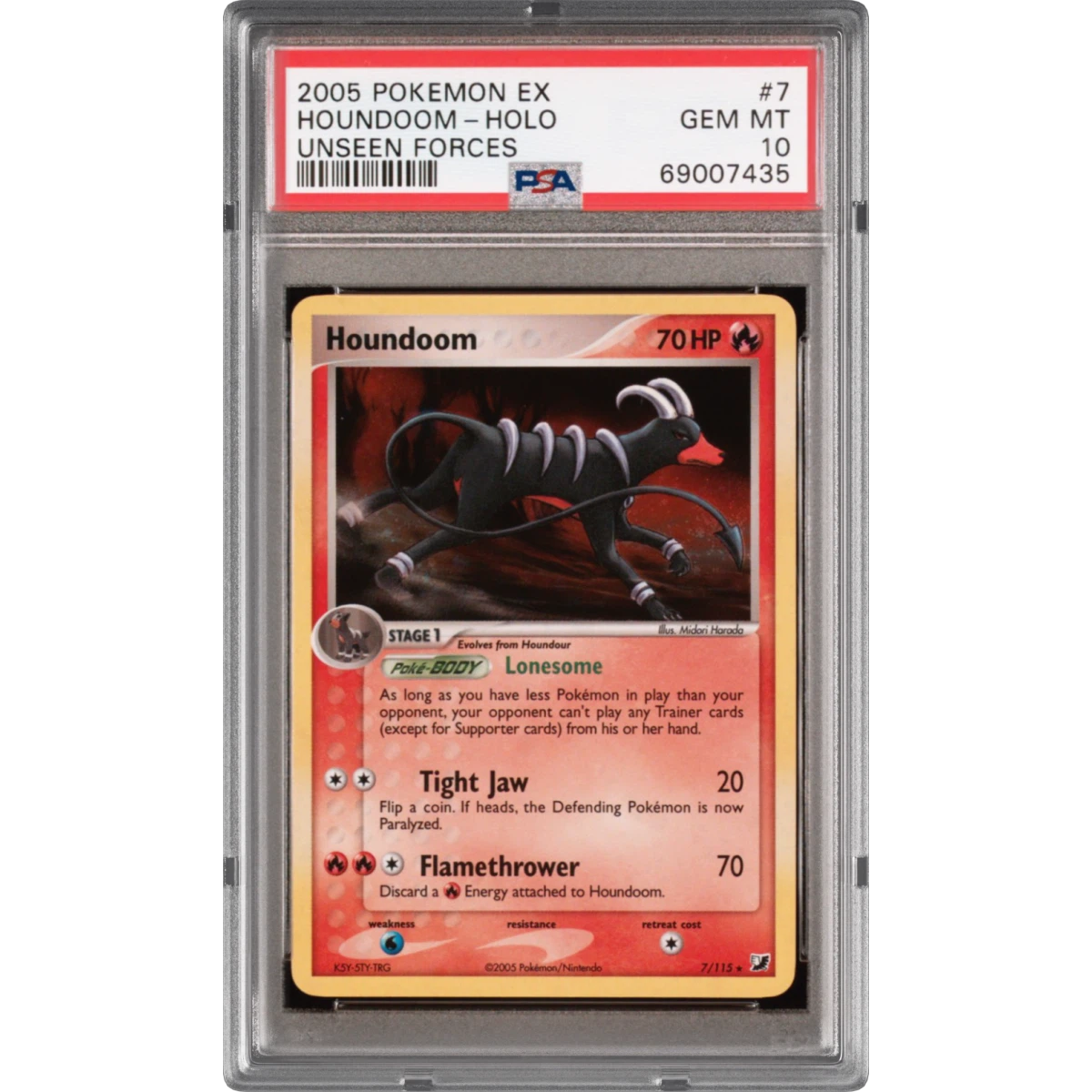 Houndoom card artwork