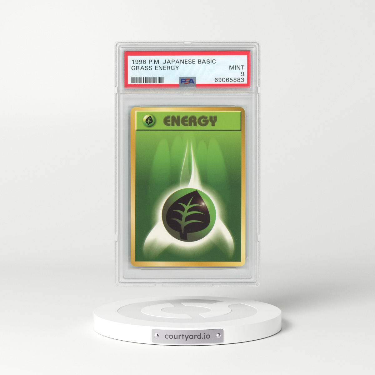 1996 Japanese Base Set Grass Energy (PSA 9 MINT)