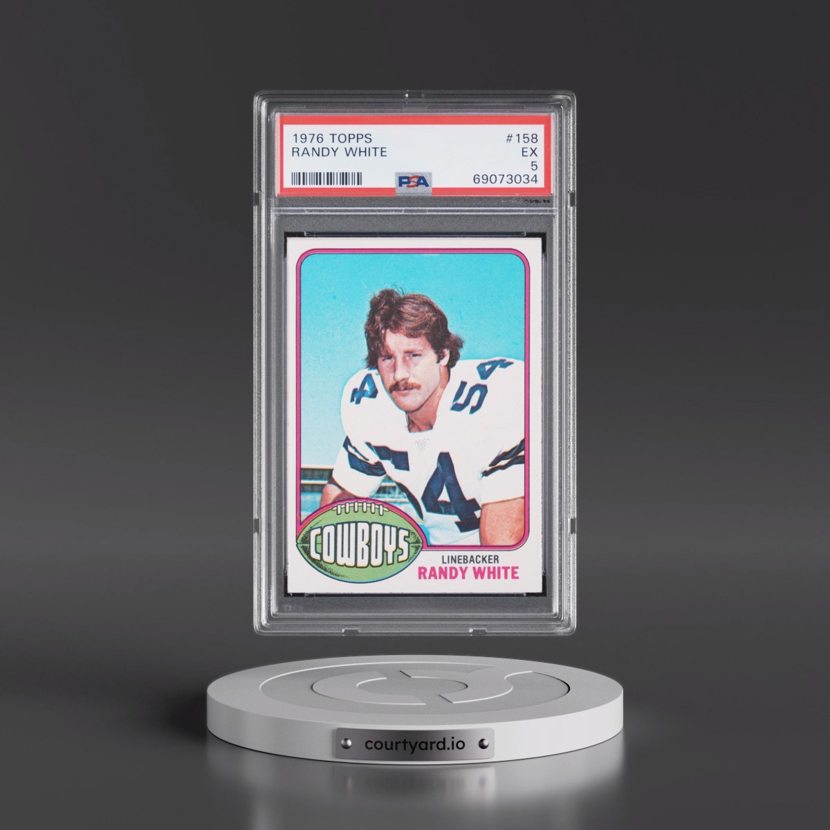 1976 Topps #158 Randy White (PSA 5 EX)