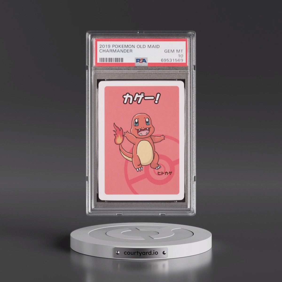 2019 Pokémon Old Maid Charmander (PSA 10 GEM MINT)