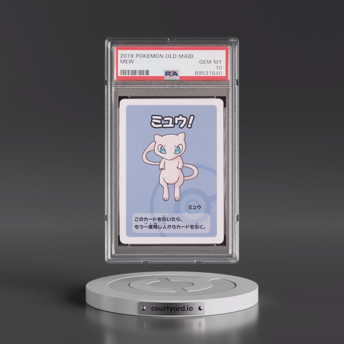 2019 Pokémon Old Maid Mew (PSA 10 GEM MINT)