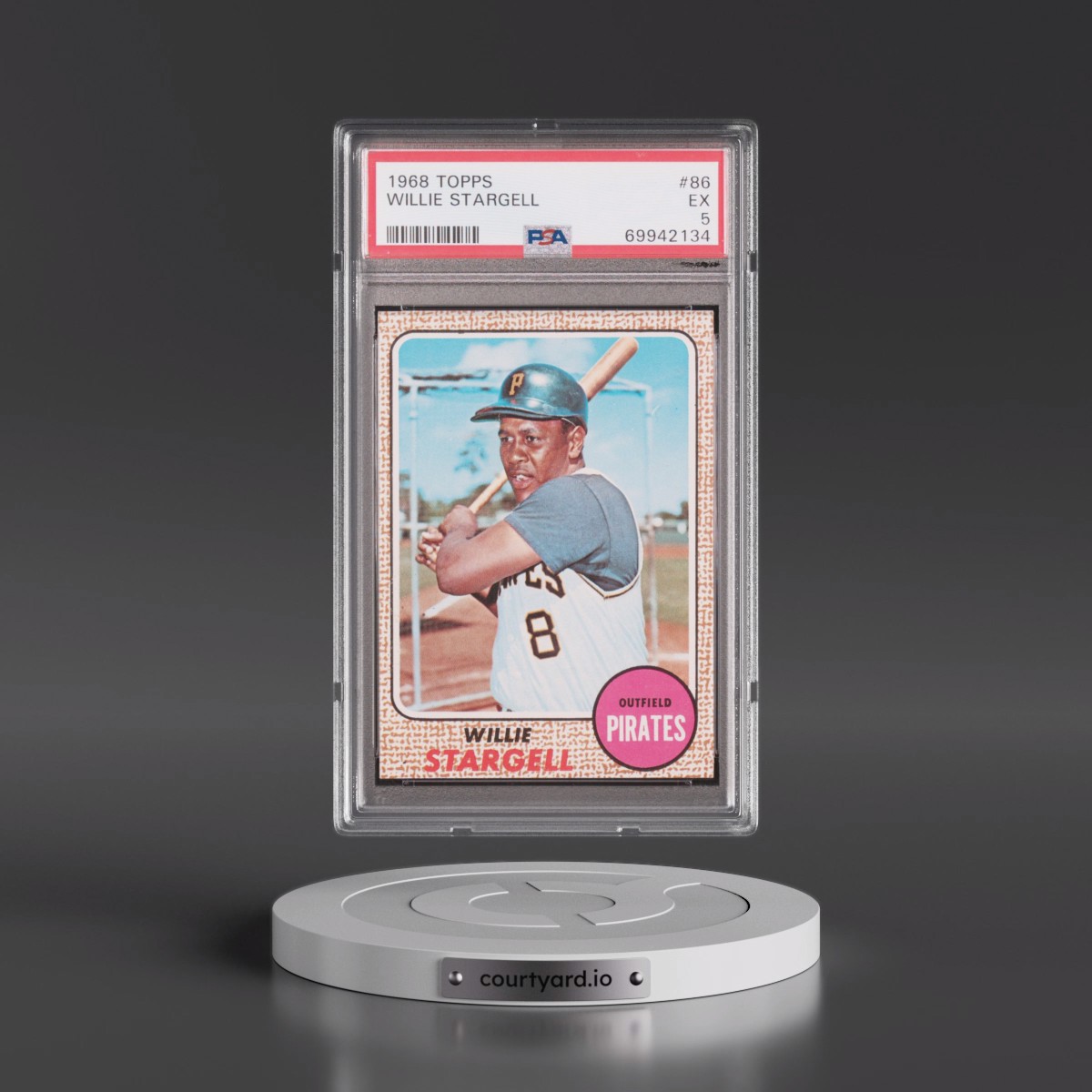 1968 Topps #86 Willie Stargell (PSA 5 EX)