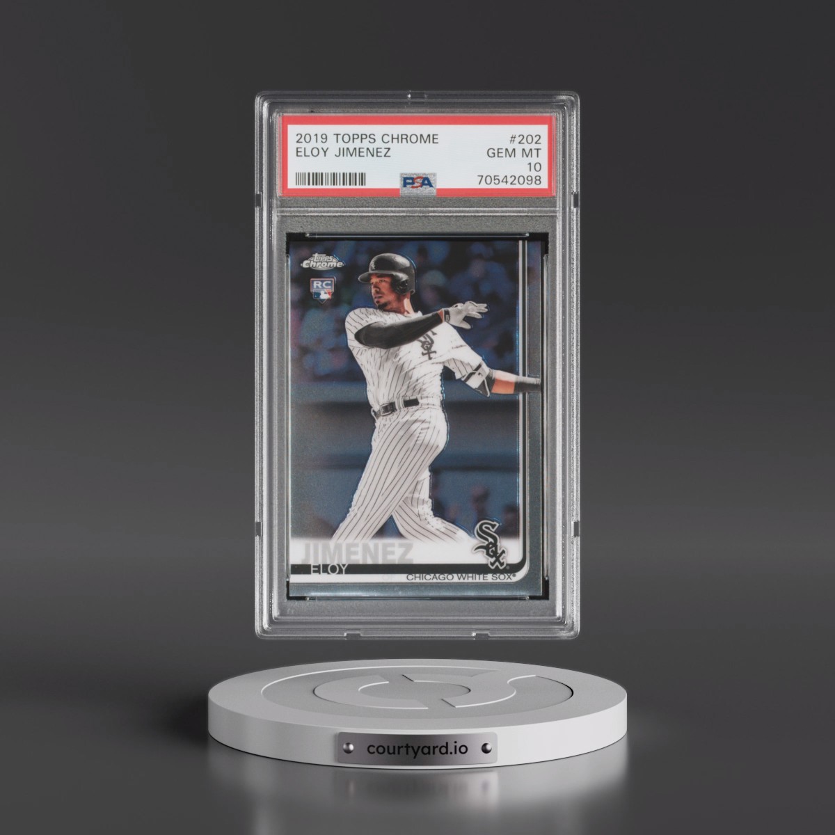2019 Topps Chrome #202 Eloy Jimenez (PSA 10 GEM MINT)