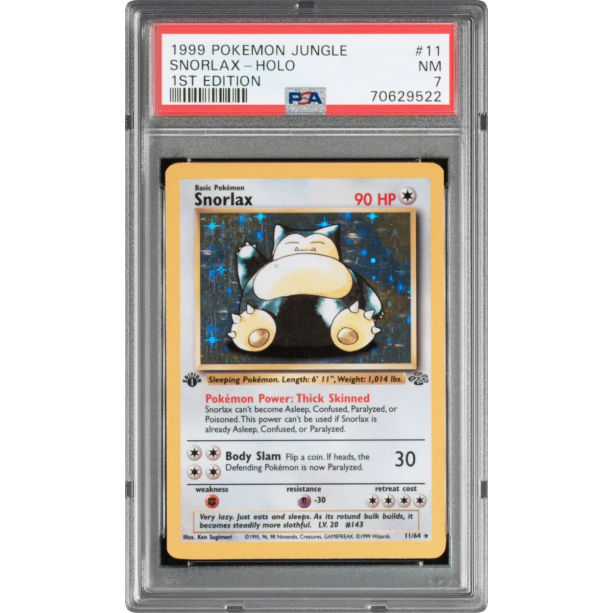 Snorlax card artwork