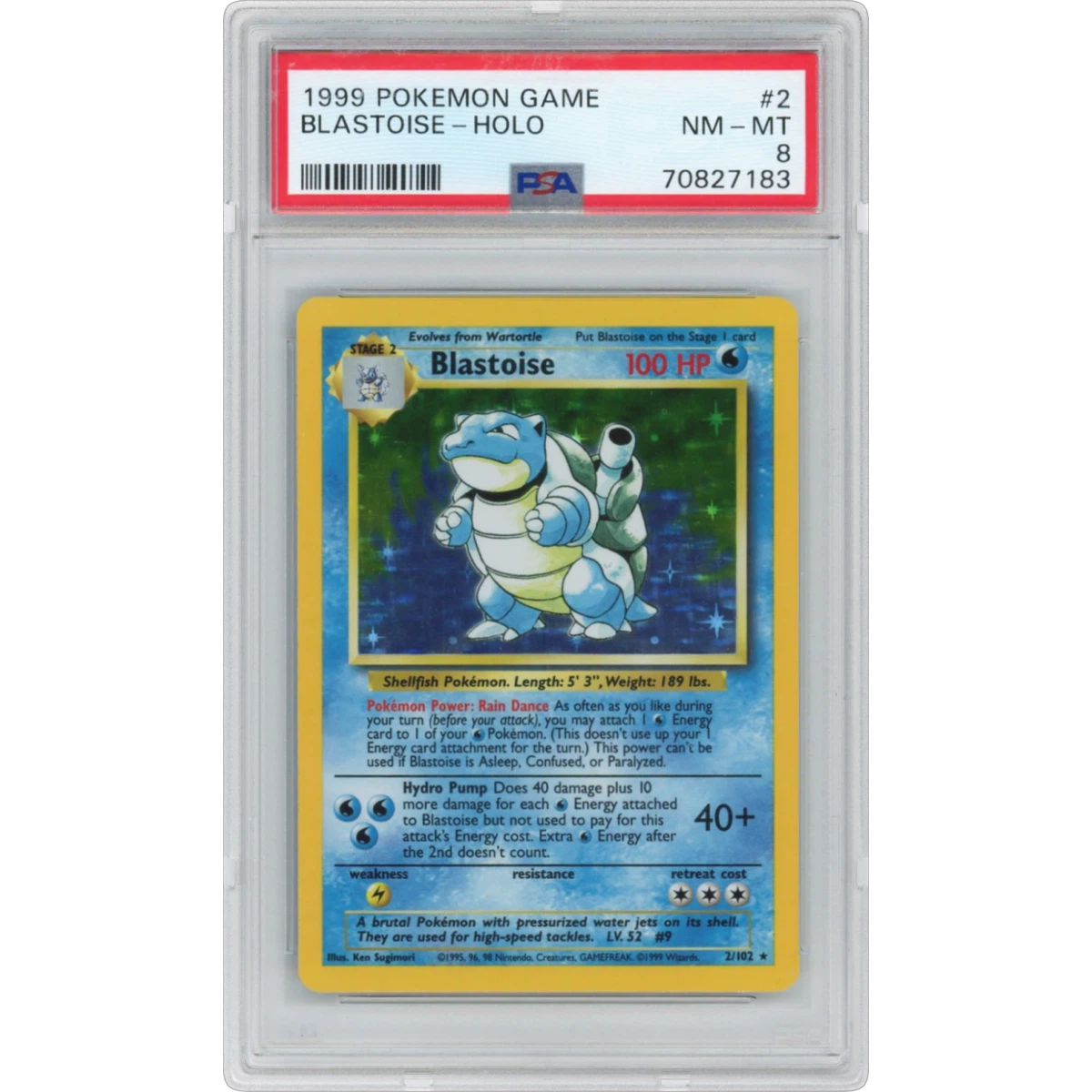 Blastoise card artwork