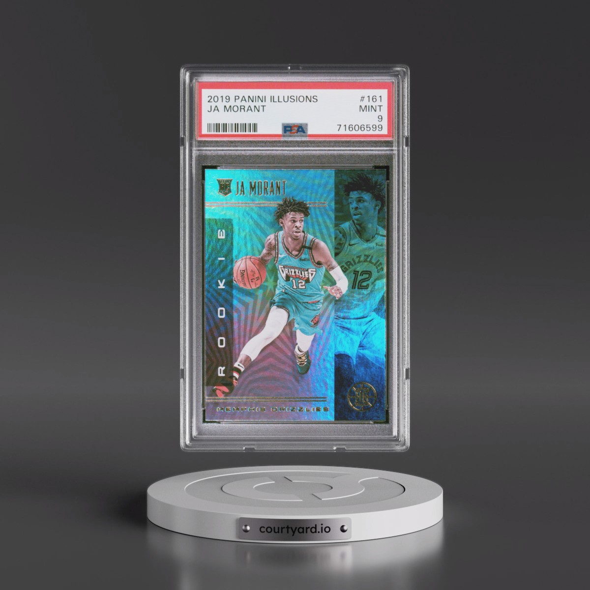 2019 Panini Illusions Ja Morant #161 PSA 9