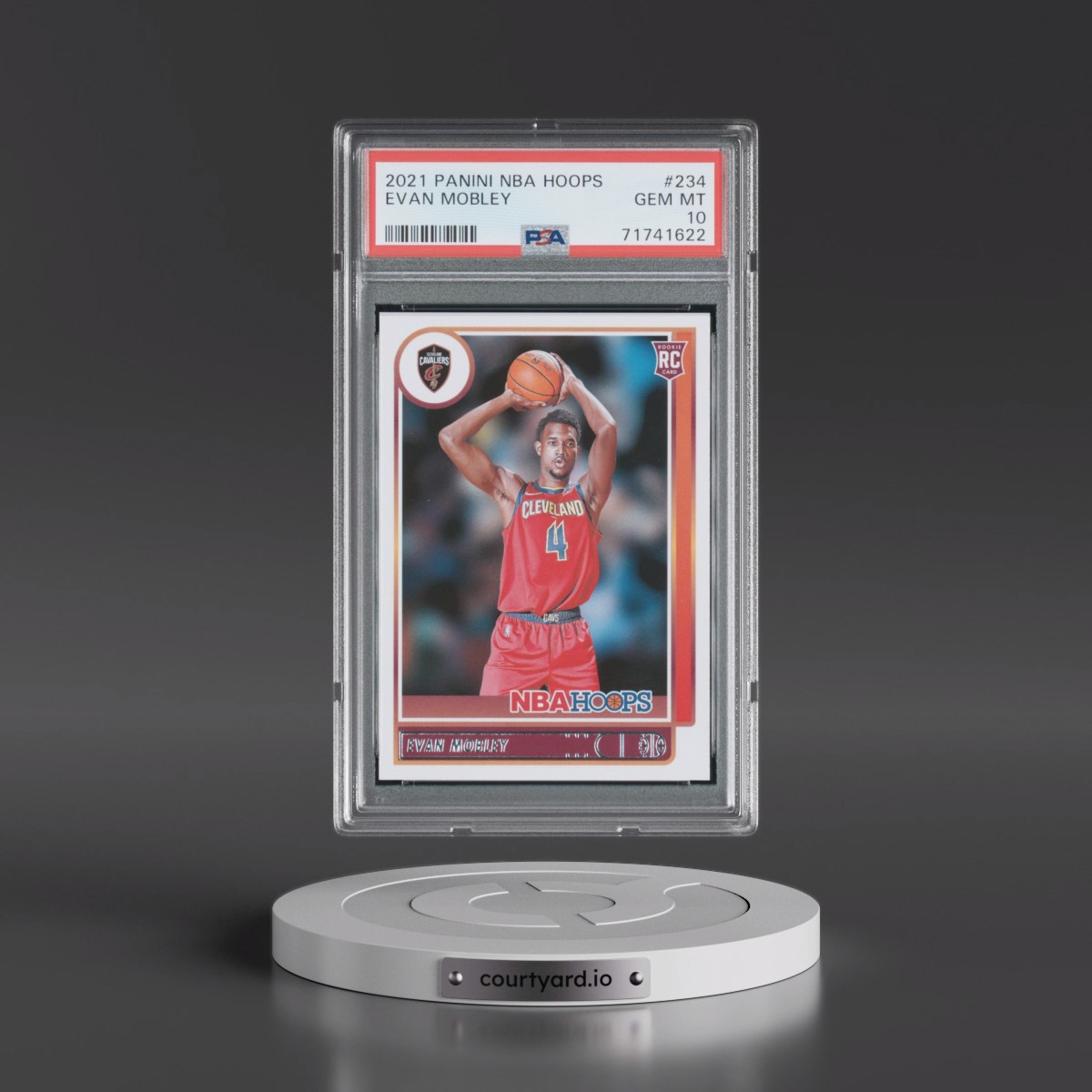 2021 Panini NBA Hoops #234 Evan Mobley (PSA 10 GEM MINT)