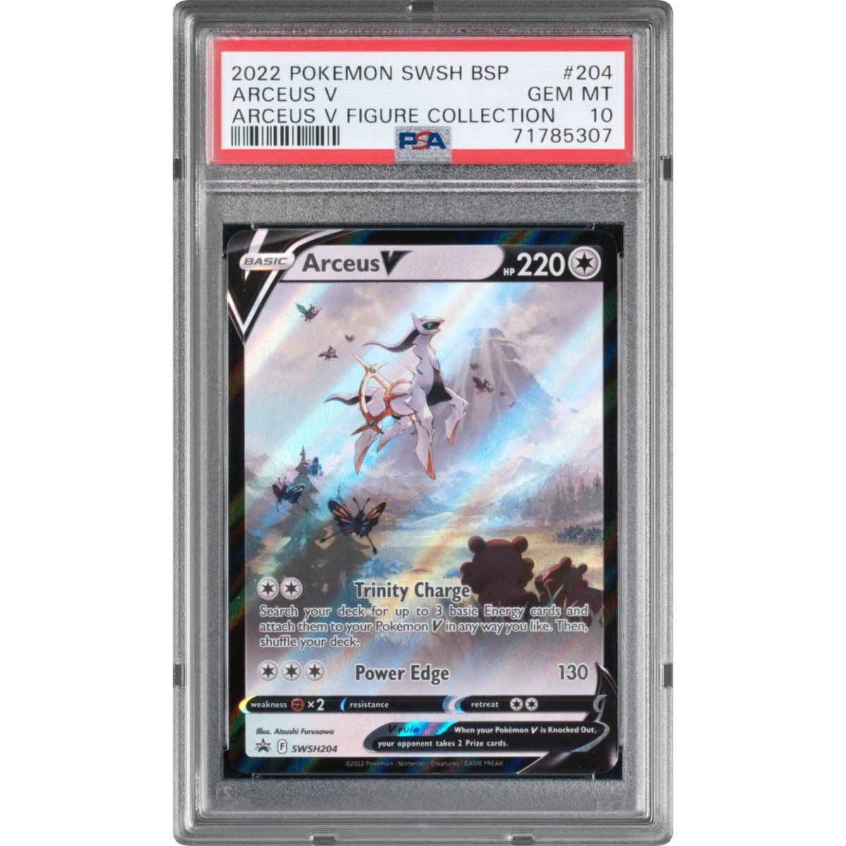 Arceus V card artwork