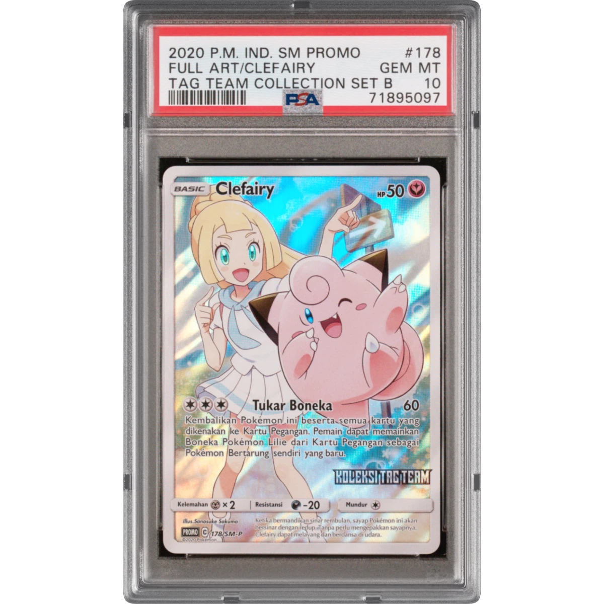 Clefairy card artwork