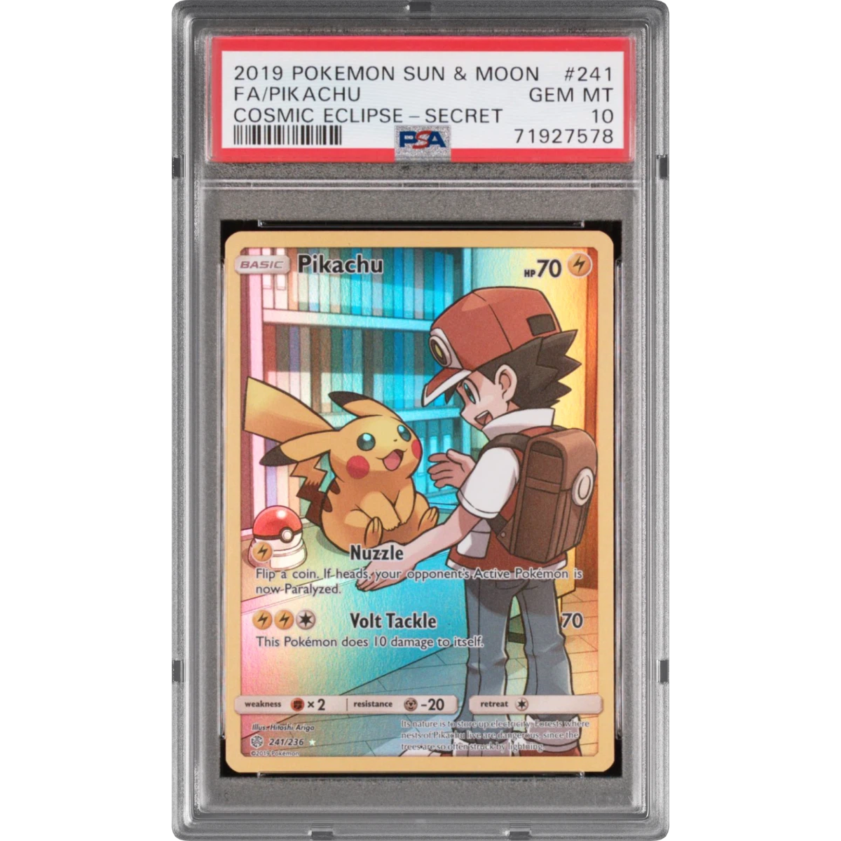 Pikachu card artwork