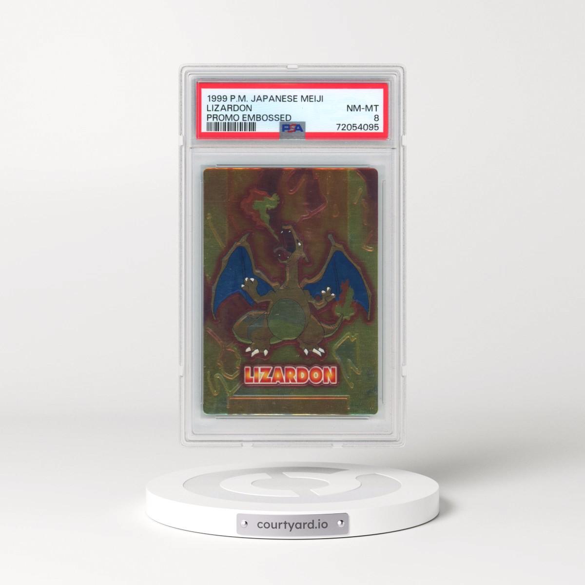 1999 Pokémon Meiji Promo Lizardon - Embossed (PSA 8 NM-MT)