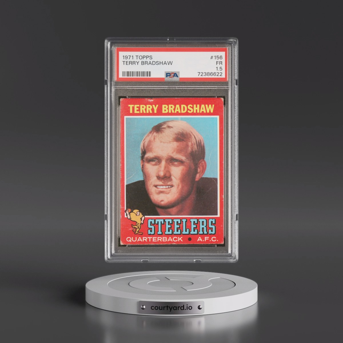 1971 Topps #156 Terry Bradshaw (PSA 1.5 FR)