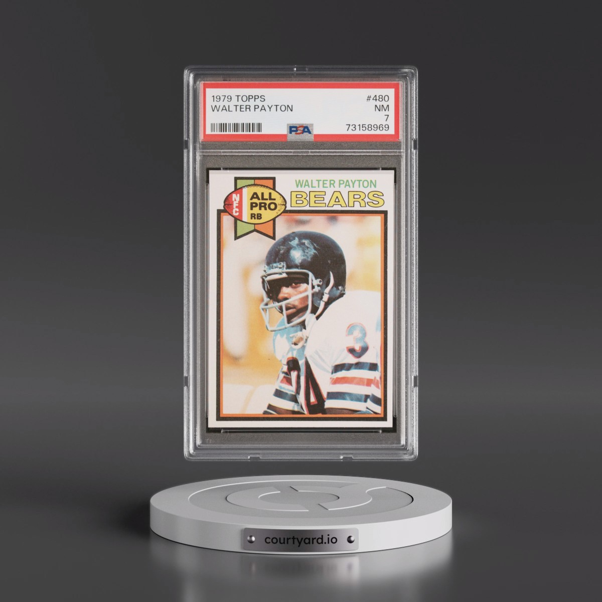 1979 Topps #480 Walter Payton (PSA 7 NM)