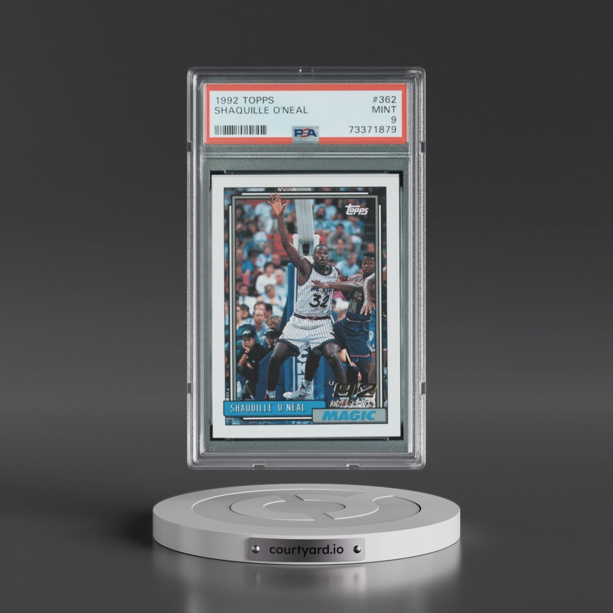 1992 Topps #362 Shaquille O'Neal (PSA 9 MINT)