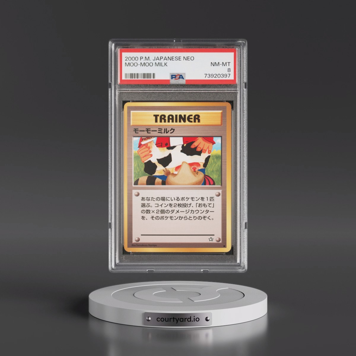 2000 Pokémon Neo Moo-Moo Milk (PSA 8 NM-MT)