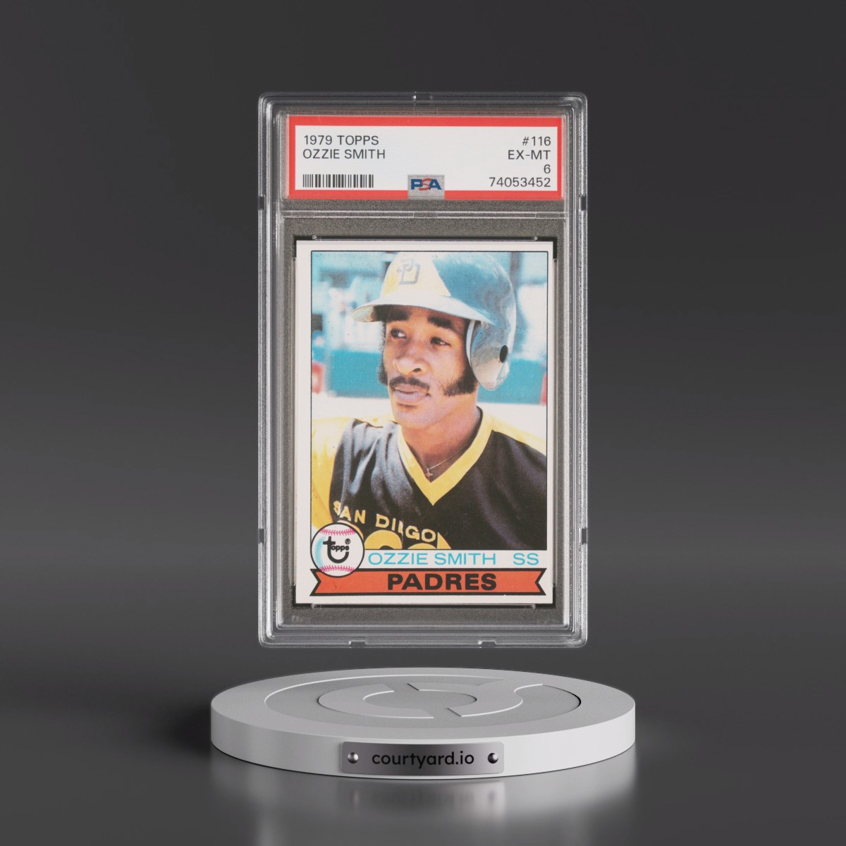 1979 Topps #116 Ozzie Smith (PSA 6 EX-MT)