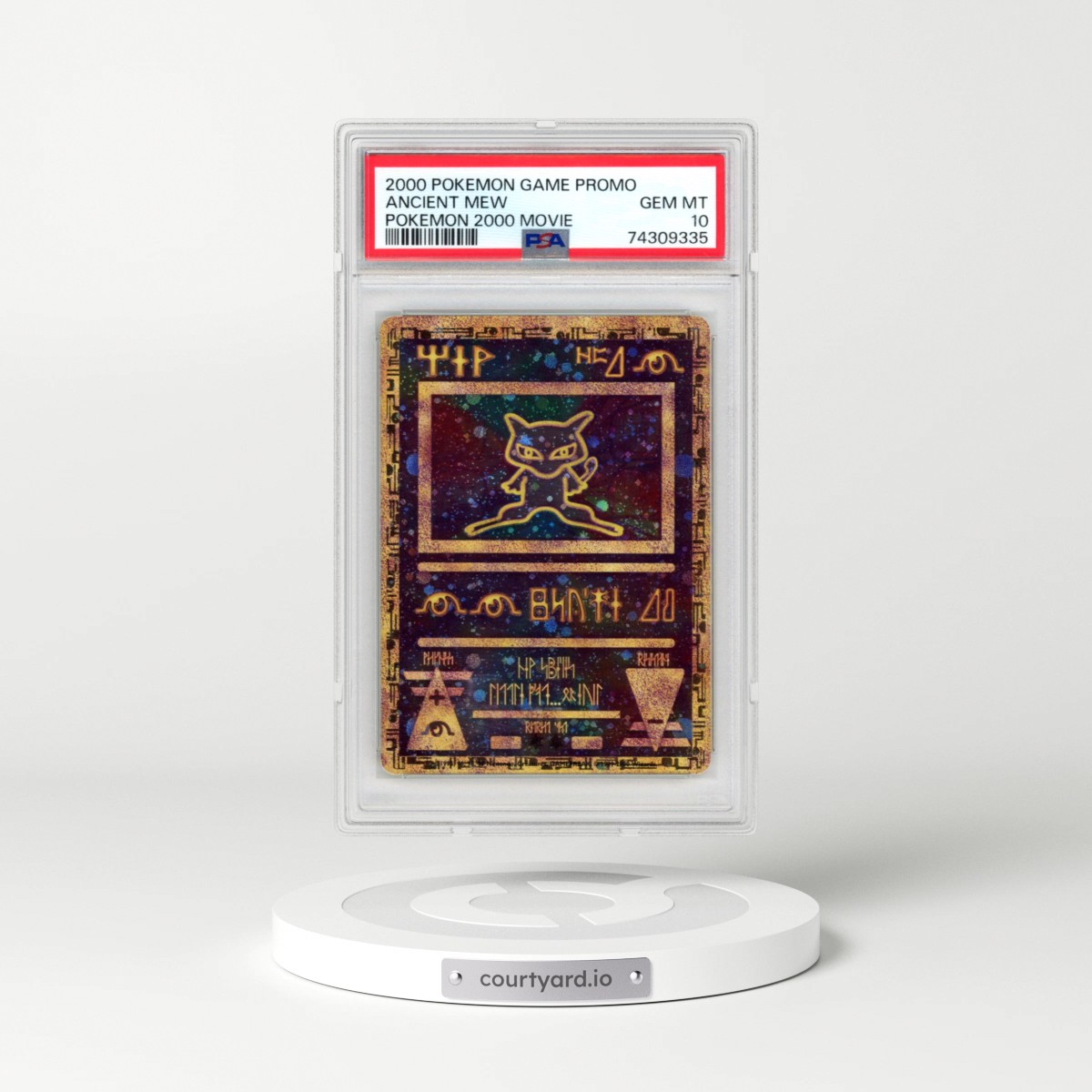 2000 Pokémon Game Movie Ancient Mew - Pokemon 2000 Movie (PSA 10 GEM MINT)