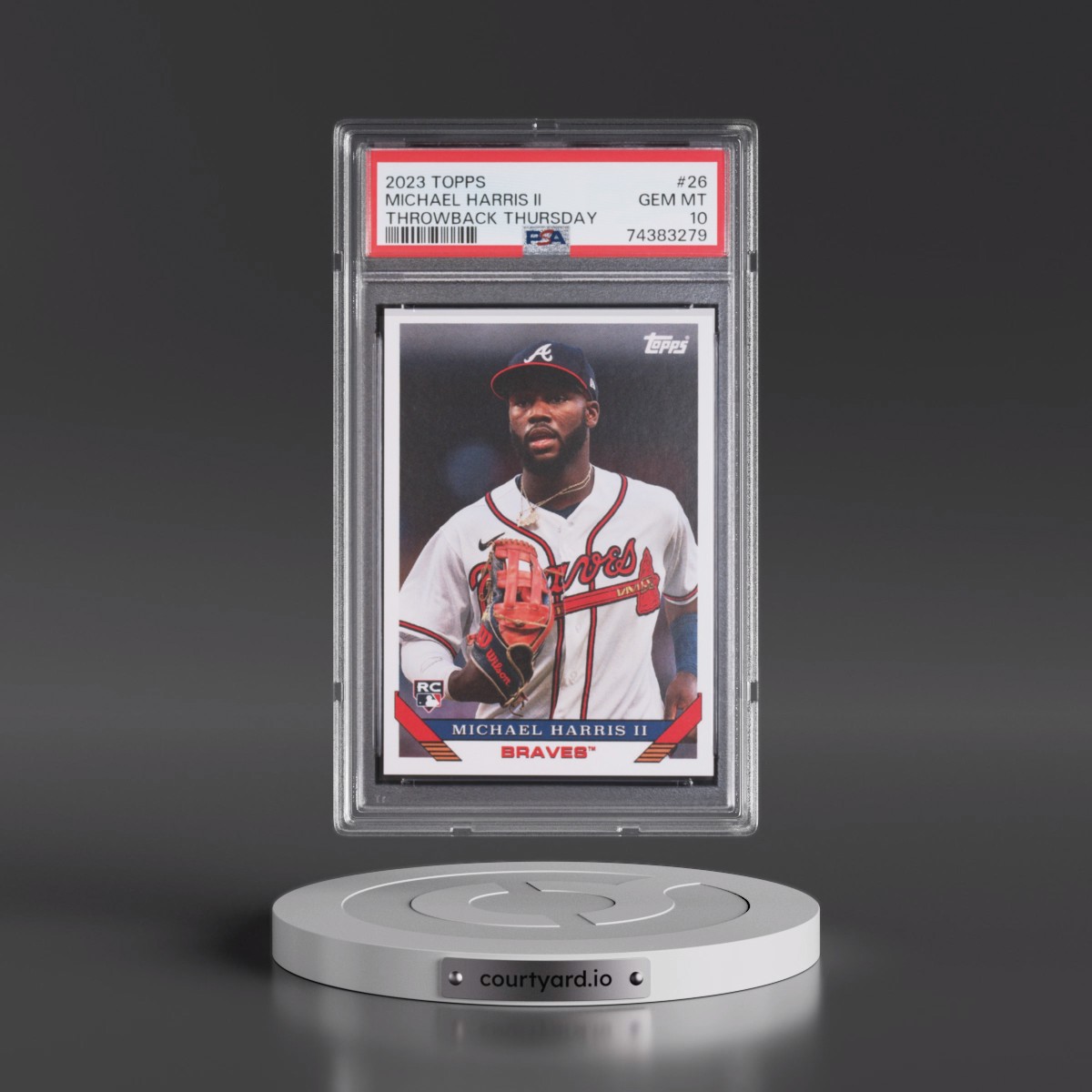 2023 Topps Throwback Thursday Michael Harris II #26 PSA 10