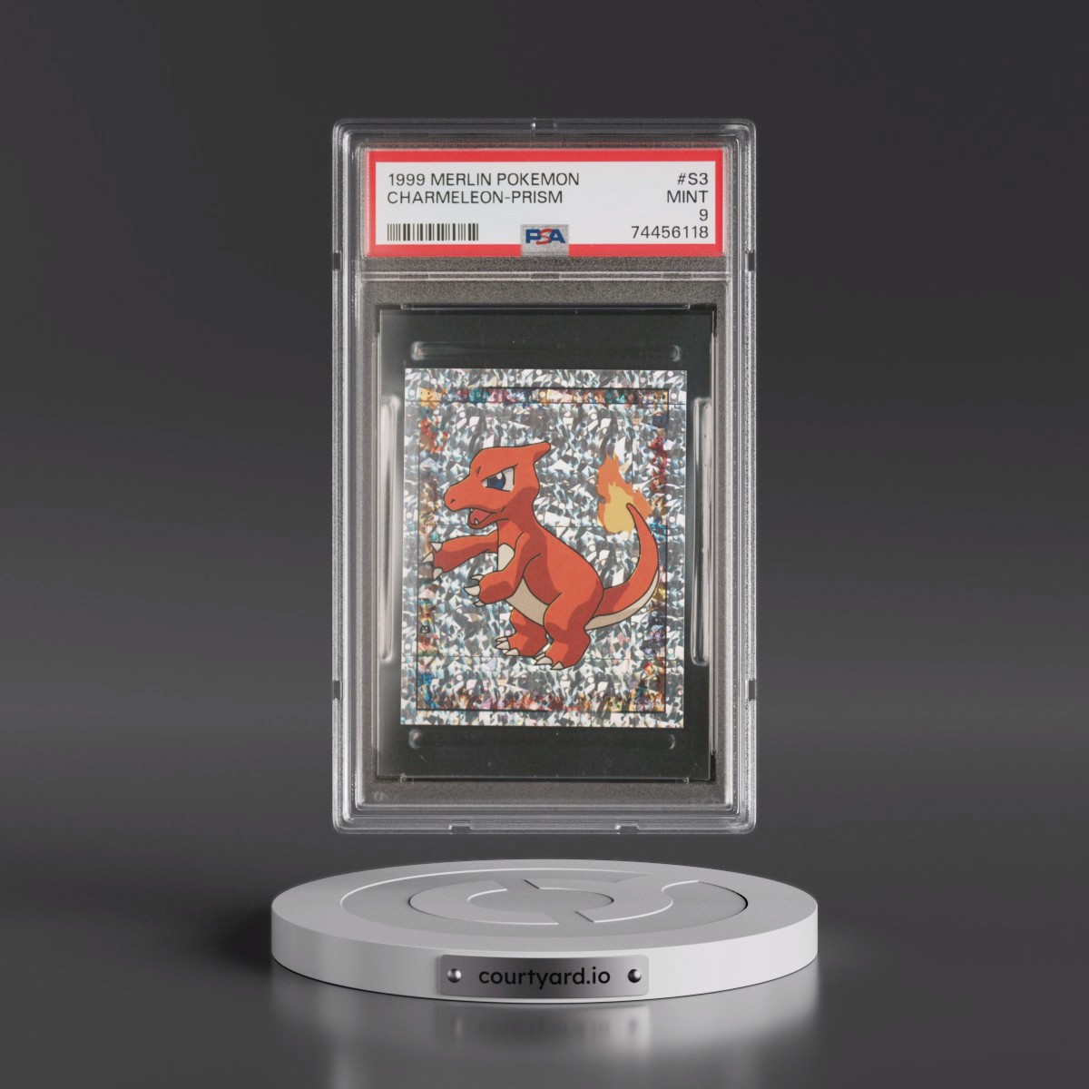 1999 Merlin Pokémon #S3 Charmeleon-Prism (PSA 9 MINT)