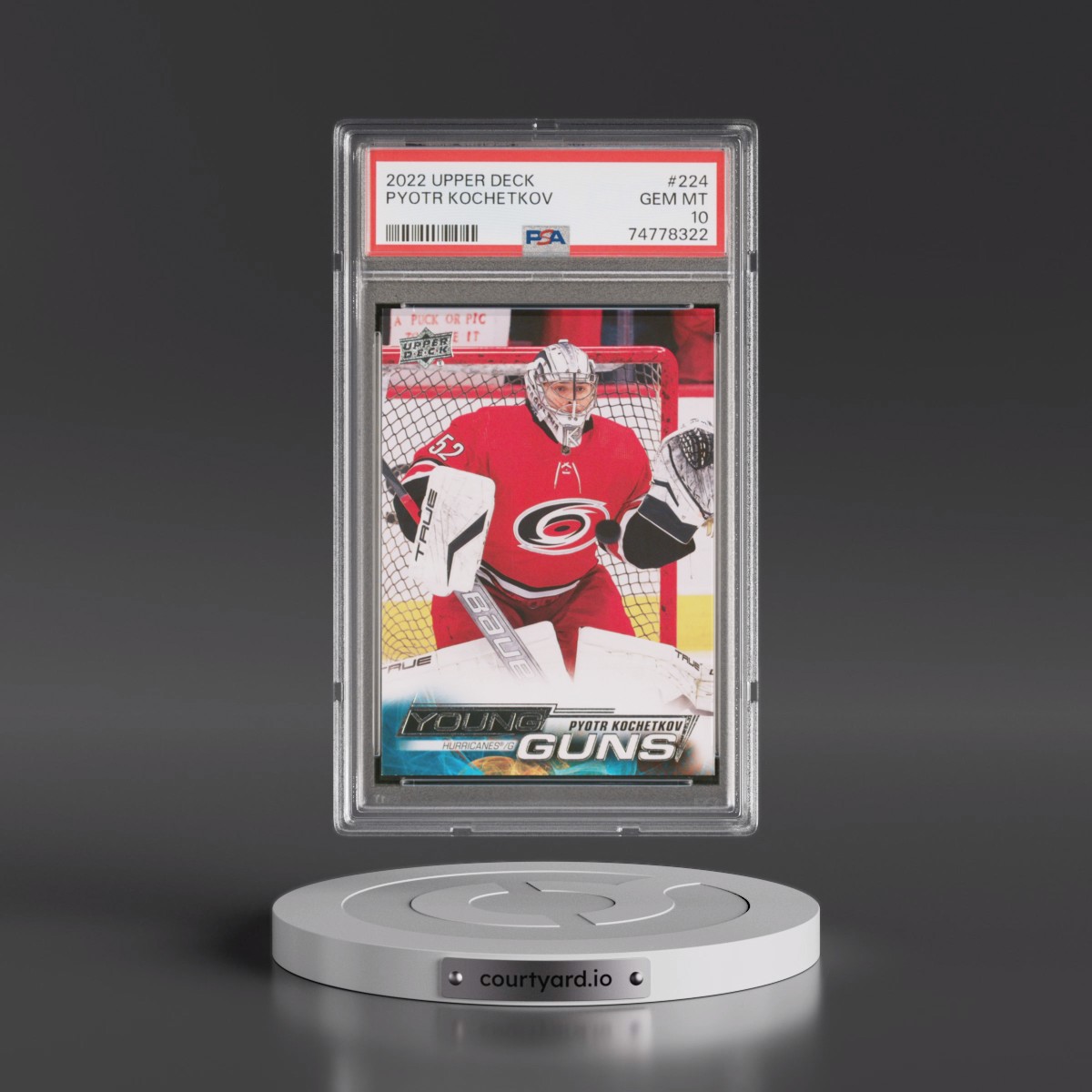 2022 Upper Deck #224 Pyotr Kochetkov (PSA 10 GEM MINT)