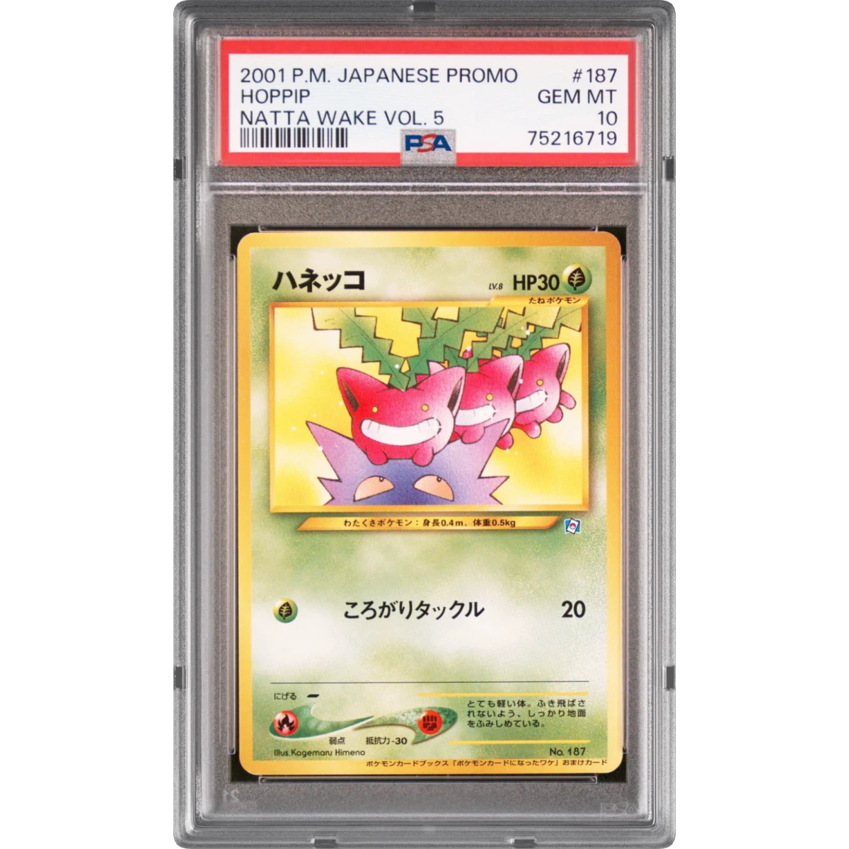 Hoppip card artwork