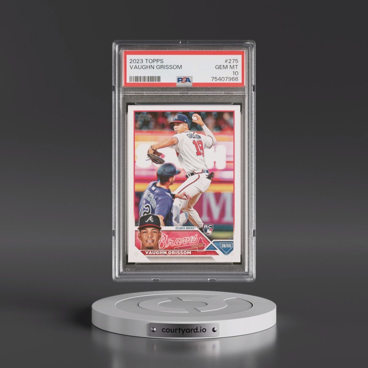 2023 Topps #275 Vaughn Grissom (PSA 10 GEM MINT)